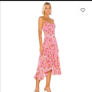 Janine Dress in Lavender & Pink Floral